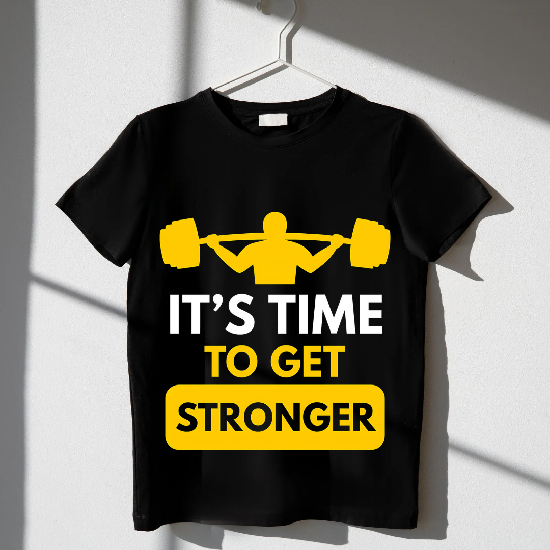 It's Time To Get Stronger Unisex Classic Crew T-Shirt
