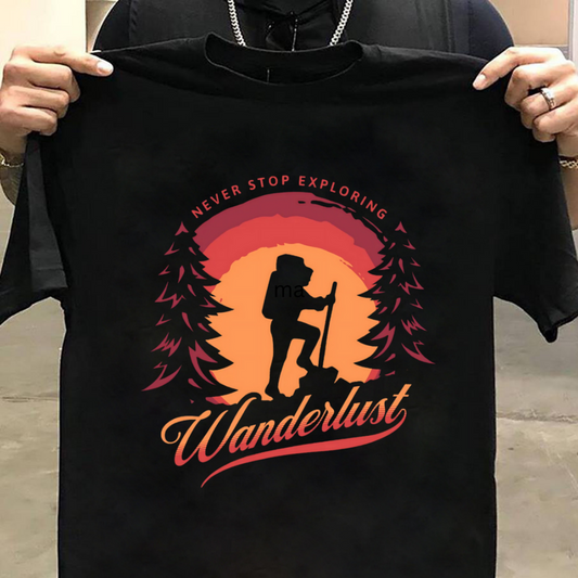Wanderlust Unisex Classic Crew T-Shirt