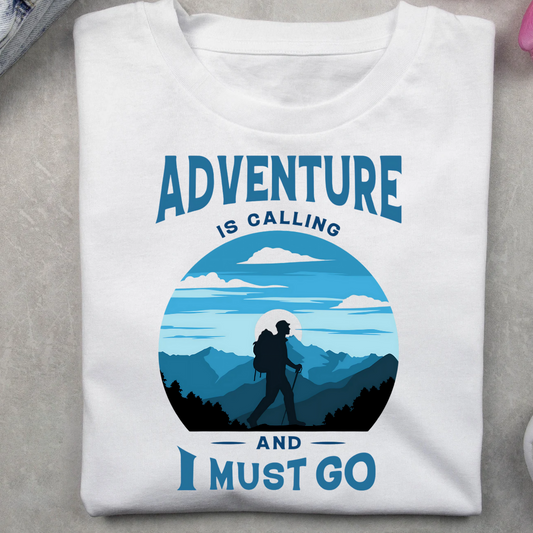Adventure is Calling Unisex Classic Crew T-Shirt